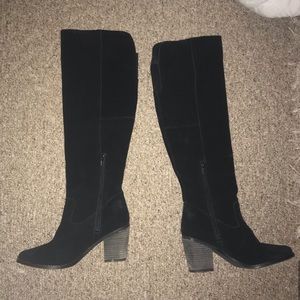 Diba True Leather upper leg boots